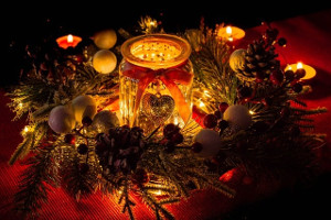 Weihnachten-Kerzen