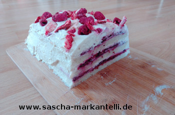 Stück Beeren-Kuchen